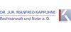 DR. JUR. MANFRED KAPPUHNE Rechtsanwalt und Notar a. D. DR. JUR. MANFRED KAPPUHNE Rechtsanwalt und Notar a. D.
