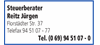 Firmenlogo: Jürgen Reitz Steuerberater Firmenlogo: Jürgen Reitz Steuerberater