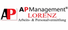 AP Management LORENZ® - Arbeits- & Personalvermittlung AP Management LORENZ® - Arbeits- & Personalvermittlung