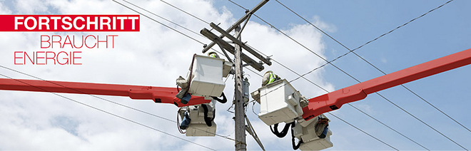Fortschritt brauch Energie