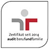 Zertifikat seit 2014