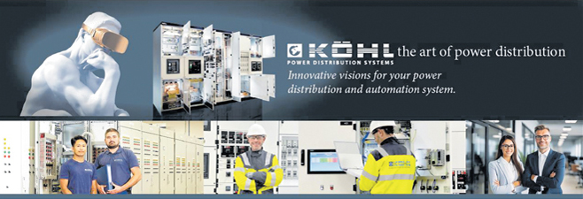 Köhl s.à r.l. POWER DISTRIBUTION SYSTEMS - Innovative visions for your power distribution and automation system.