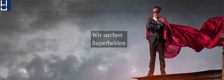Hellmanzik & Urban GmbH Wir suchen Superhelden - Superheld