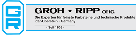 GROH + RIPP OHG - Die Experten fur feinste Farbsteine und technische Produkte Ldar-Oberstein - Germany - Seit 1953