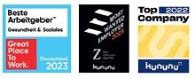 Beste Arbeitgeber Great Place To Work 2023 - kununu - Top 2022 Company kununu
