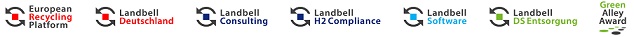 Landbell Siegel - European Recycling Platform - Landbell Deutschalnd - Landbell Consulting - Landbell H2 Compliance - Landbell Software - Landbell DS Entsorgung - Green Alley Award