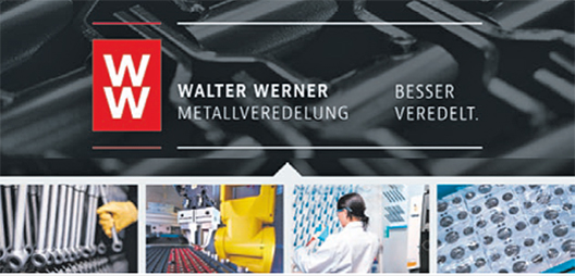 Walter Werner Metallveredelung - Besser Veredelt. Die Mitarbeiterin beim Labor, Produktionswerkstatt, Instrumenten und Tablette