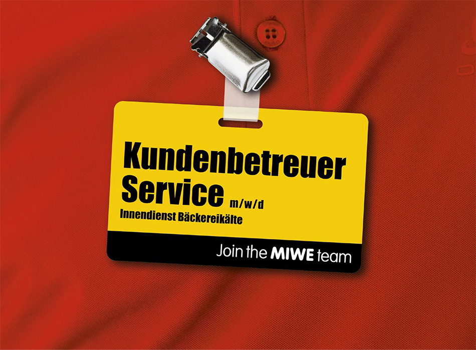 Kundenbetreuer Service (m/w/d) - Innendienst Bäckereikälte - Join the Miwe Team