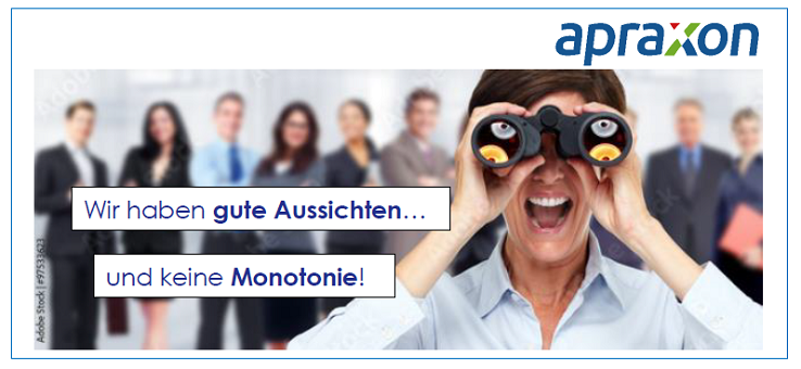 Apraxon GmbH - Wir haben gute Aussichten... und keine Monotonie!
