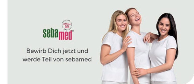 sebamed, Bewirb Dich jetzt und werde Teil von sebamed