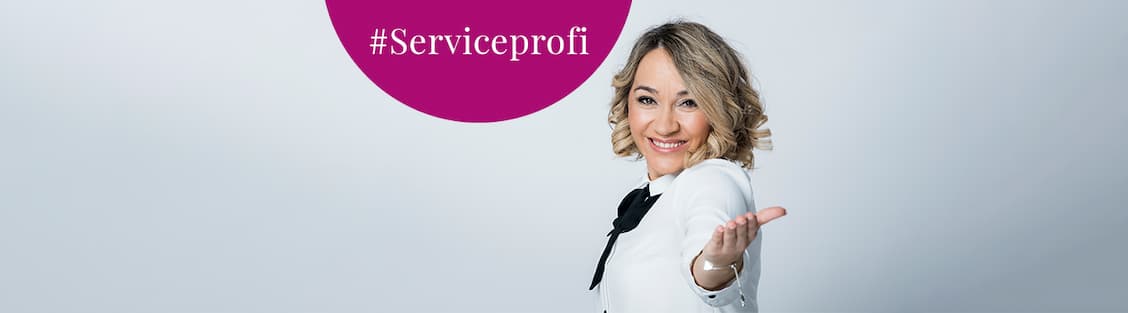 Serviceprofi - Mitarbeiterin