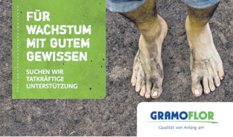 Gramoflor  - Für Wachstum mit guten Gewissen suchen wir tatkräftige Unterstützung