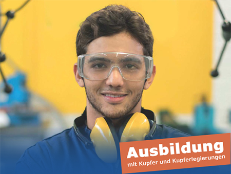 Mitarbeiter der fimmar Emil Müller GmbH - Ausbildung mit Kupfer und Kupferlegierungen