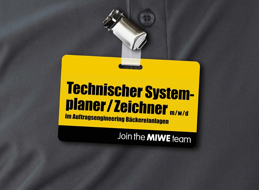 Abzeichen Mitarbeiter - Join the MIWE team