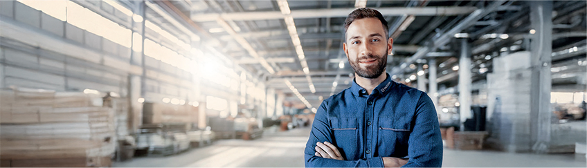 Mitarbeiterin der Firma Inocon