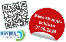 QR-Code - Bewerbungsschluss 31.10.2025 - Bayern Insider