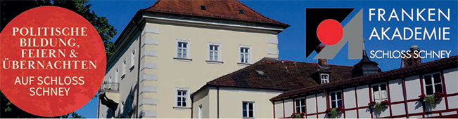 Franken-Akademie Schloss Schney e.V. - Politische Bildung Feiern und Übernachten auf Schloss Schney