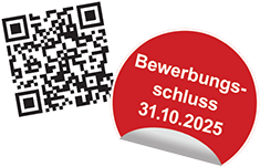 Qrcode - Bewerbungsschluss 31.10.2025