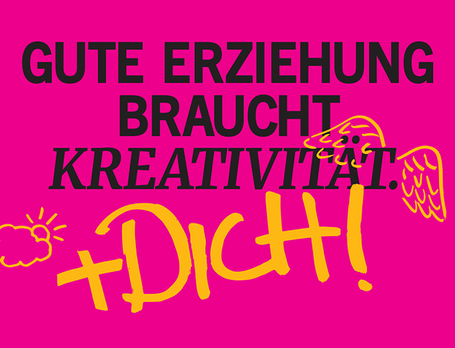 Gute Erziehung braucht kreativitaet
