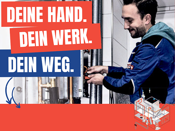 DEINE HAND. DEIN WERK. DEIN WEG.