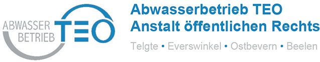Abwasserbetrieb TEO Anstalt öffentlichen Rechts Telgte Everswinkel Ostbevern. Beelen