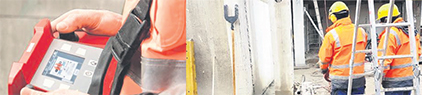 Mitarbeiter der Firma steinbeisser Betonbearbeitung GmbH + Co KG