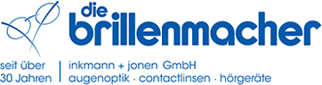 seit über 30 Jahren, die brillenmacher Inkmann + Jonen GmbH augenoptik - contactlinsen - hörgeräte
