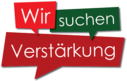 wir suchen Verstärkung