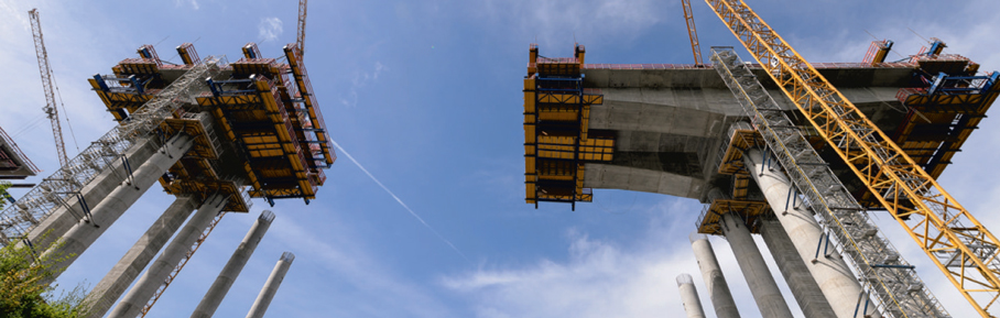 Baustelle der Firma Dyckerhoff GmbH