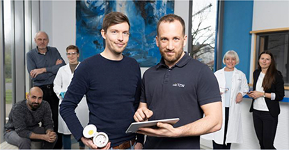 Mitarbeiter der TZW Technologiezentrum Wasser