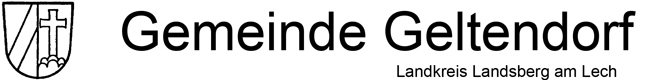 Gemeinde Geltendorf Landkreis Landsberg am Lech