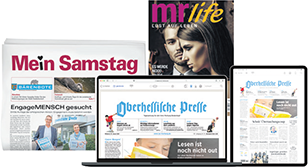 OP - Oberhessische Presse Marburg Digitalzeitung in verschiedenen Responsivansichten