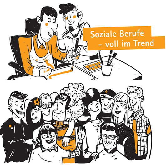Soziale Berufe - voll im Trend - Freiwilligendienst - das mach’ ich! 