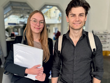 Zwei Studenten