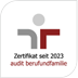 Zertifikat seit 2023 – audit berufundfamilie