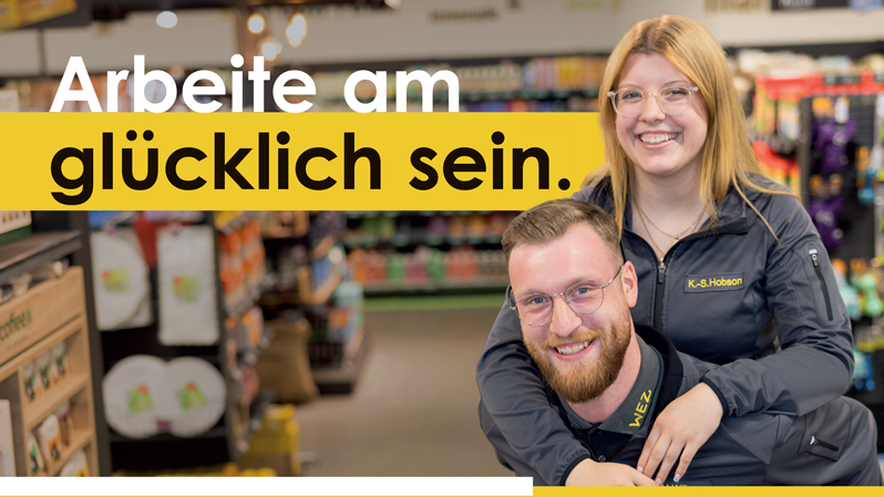 Arbeite am glücklich sein.