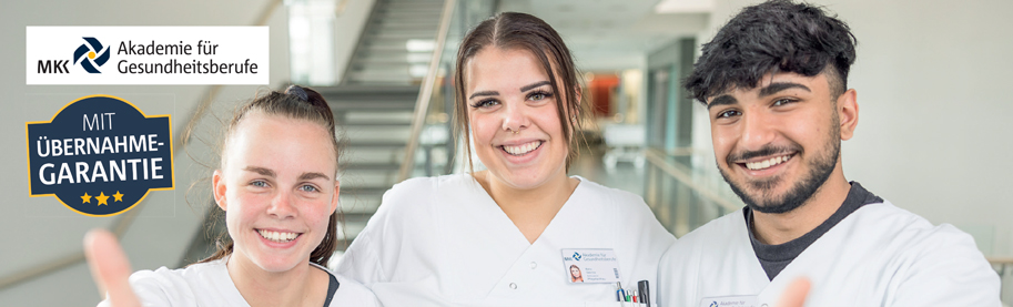 Akademie für Gesundheitsberufe - Auszubildende der Akademie für Gesundheitsberufe