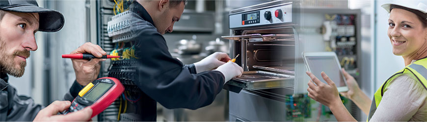 Servicetechniker der Firma ETS-Flohr GmbH