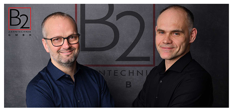 Mitarbeiter der B2 Zahntechnik GmbH