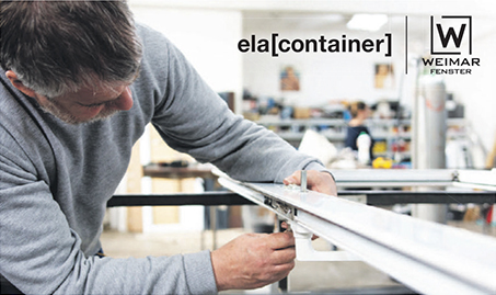 Der mann arbeitet in der Firma - ela[container] -  WEIMAR FENSTER