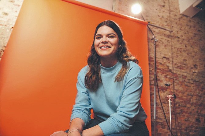 Mitarbeiter der Volksbank