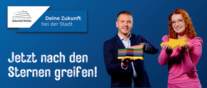 Stadt Bitterfeld-Wolfen - Jetzt nach den Sternen greifen