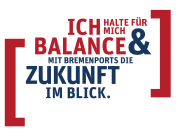 Ich halte mich fuer Balance mit Bremenports die Zukunft im Blick
