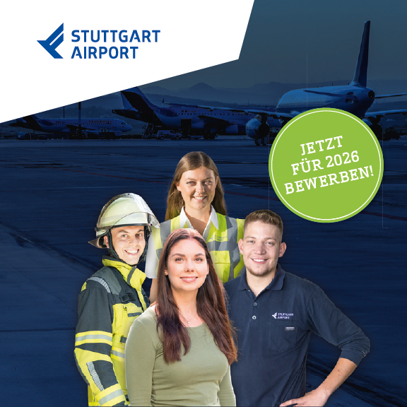 STUTTGART AIRPORT - JETZT FÜR 2026 BEWERBEN!