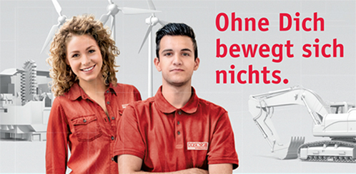 Ohne Dich bewegt sich nichts.