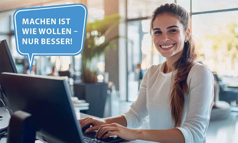 Mitarbeiter der Firma Heinz Arens, MACHEN IST WIE WOLLEN - NUR BESSER!