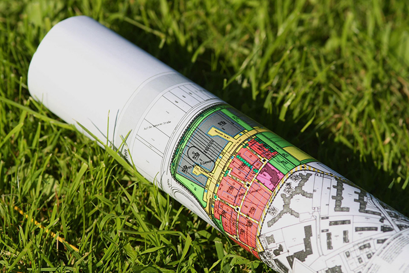 Baupläne und Architekturzeichnungen