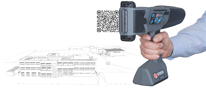 QR-code und Handscanner