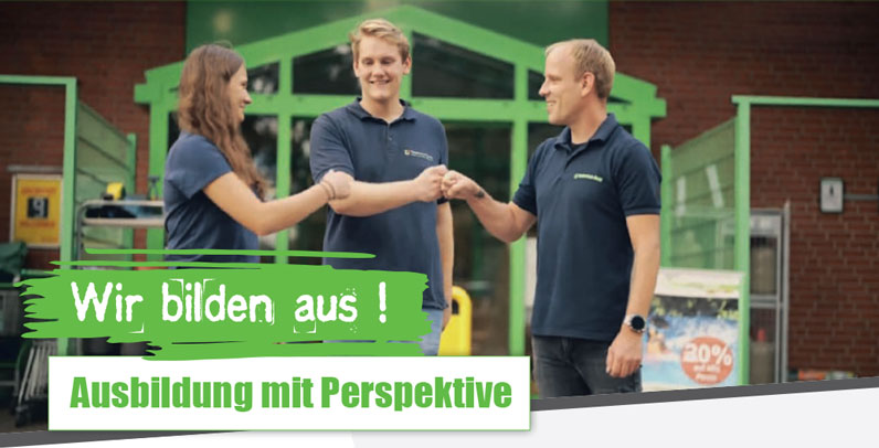 Wir bilden aus! Ausbildung mit Perspektive