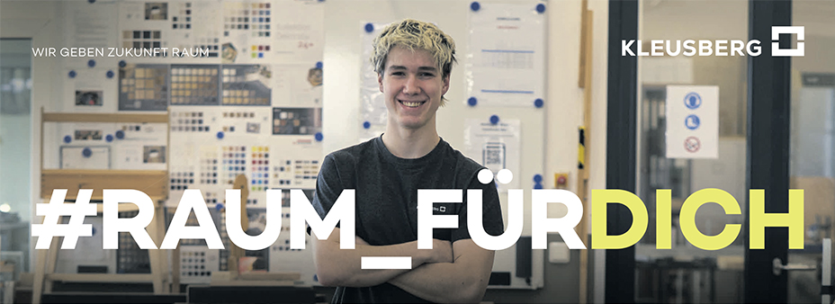 Kleusberg - Wir geben Zukunft Raum -  Raum für dich